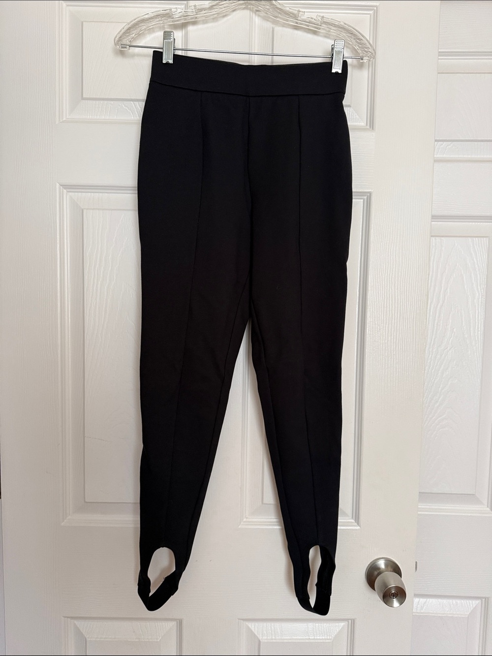 Le Bop Black Maris Ponte Leggings XS